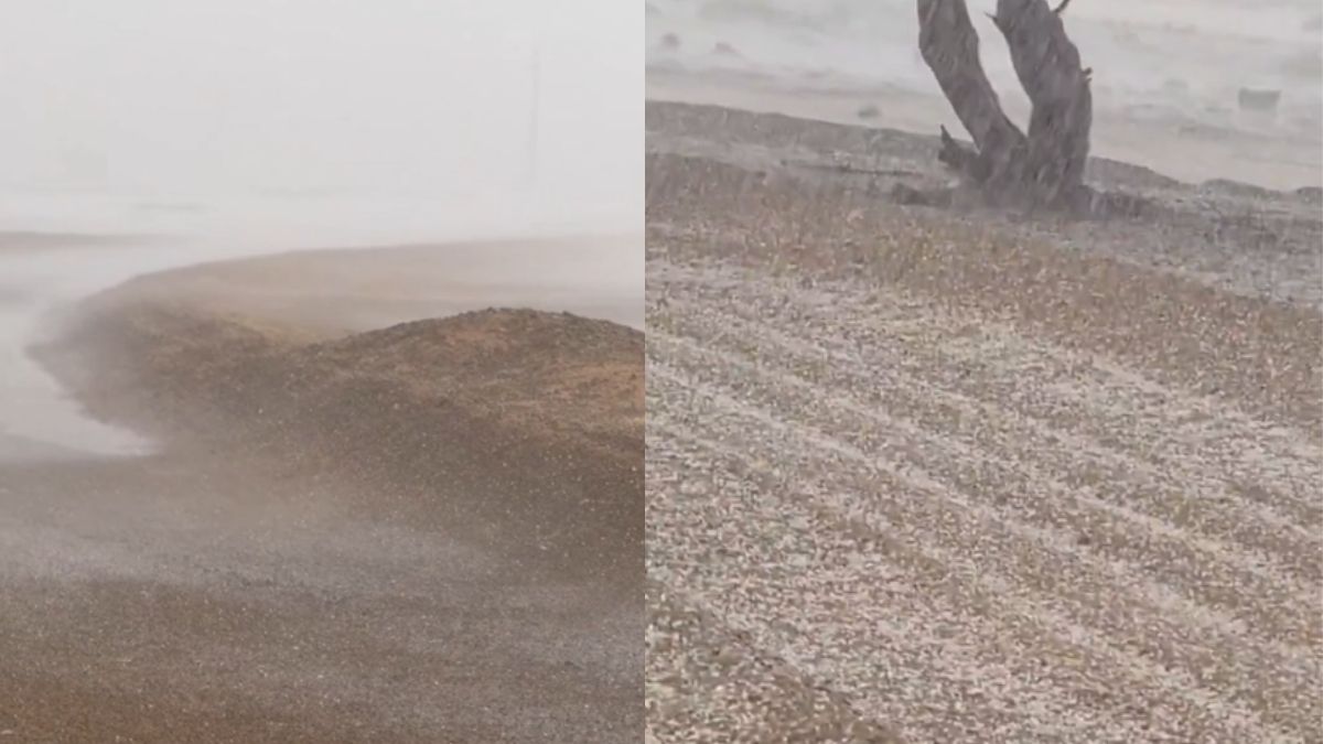 UAE Weather Alert: Sharjah Sees Hail As NCM Warns Of Flash Floods