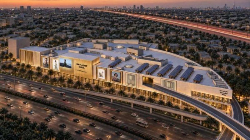 Dubai Is Getting Another Mega Mall, Skylight Mall Brings 360+ Stores To Al Khail Road in 2027