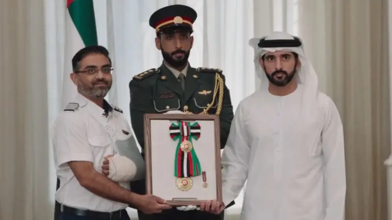 UAE President Honours flydubai Captain & Crew After Emergency Response