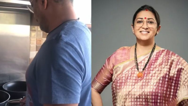 Smriti Irani Remembers Nana Patekar With A Heartwarming Video Of Him Cooking Fish For Her