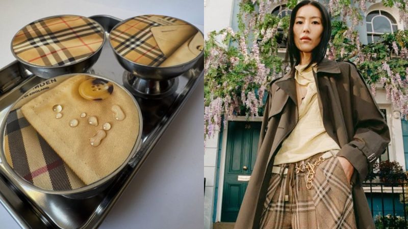 A Burberry Trench Coat You Can Eat? This Dessert Even Has The Fashion’s Water-Resistant Feature