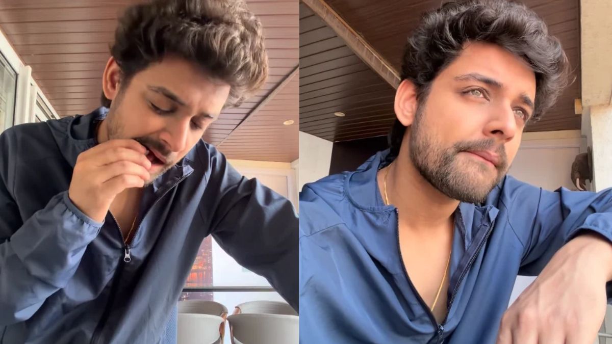 “Stuck In A Loop,” Samarth Jurel’s Viral Video Shows Struggle Of Eating Coconut; Netizens Relate!