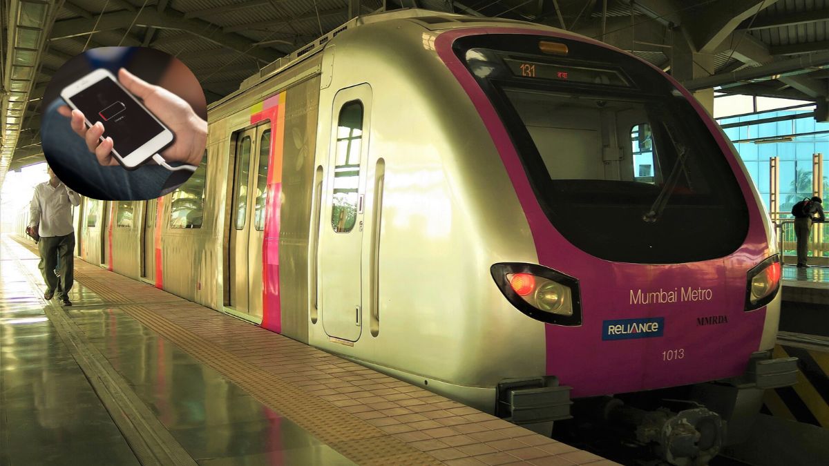 Mumbai Metro Line 4 Trains To Have 8-10 Mobile Charging Points In Every Coach