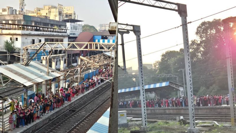 No One Follows Navratri Colour Code Better Than Mumbaikars, And Mumbai Locals Prove It!