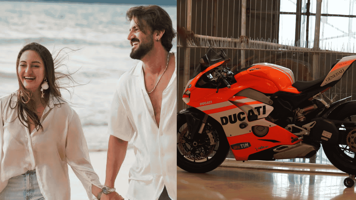 Exclusive: This Is Why Sonakshi Sinha & Zaheer Have A Bike Kept Inside The Interiors Of Their Bandra Home